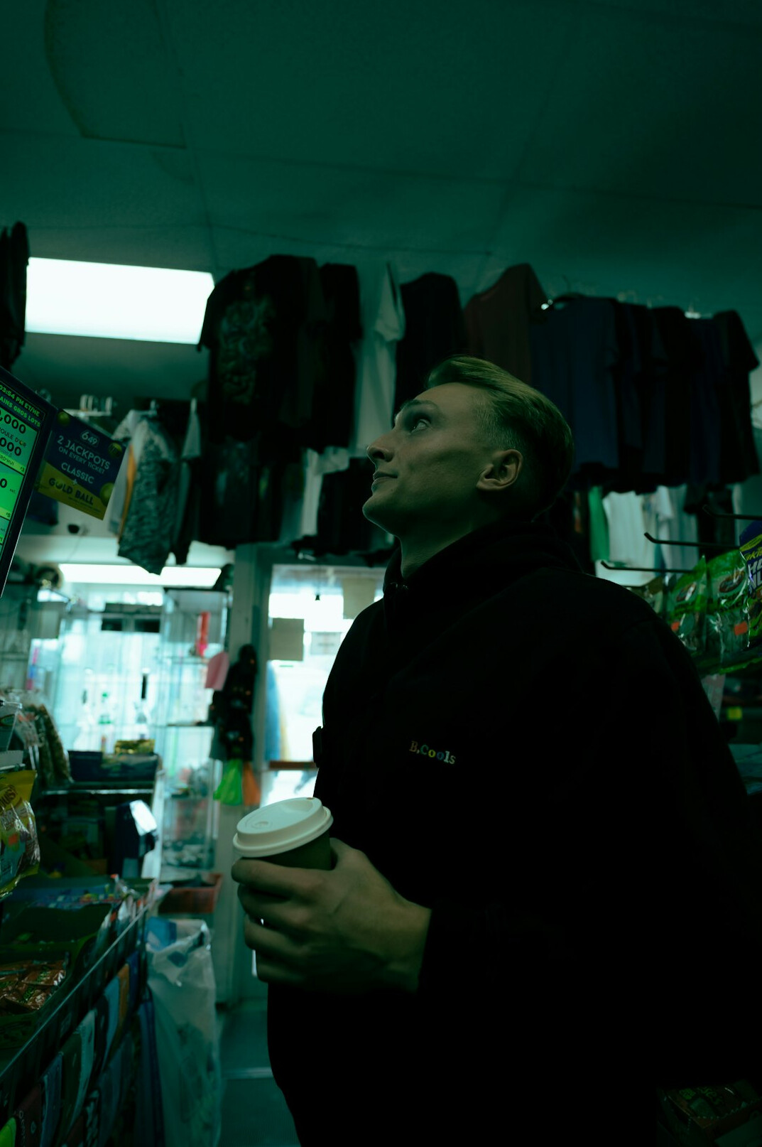 store detective investigating theft