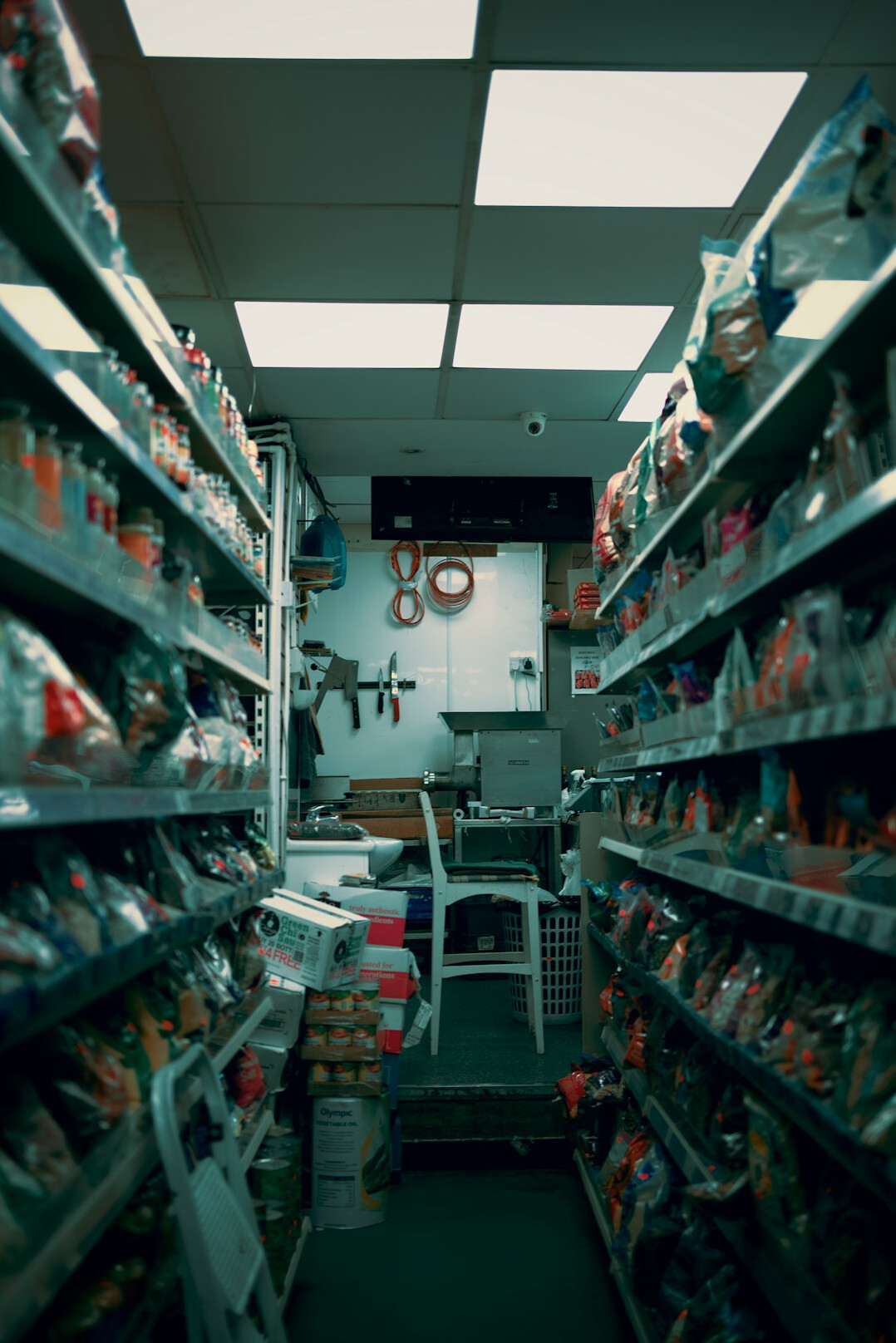 store detective watching customers